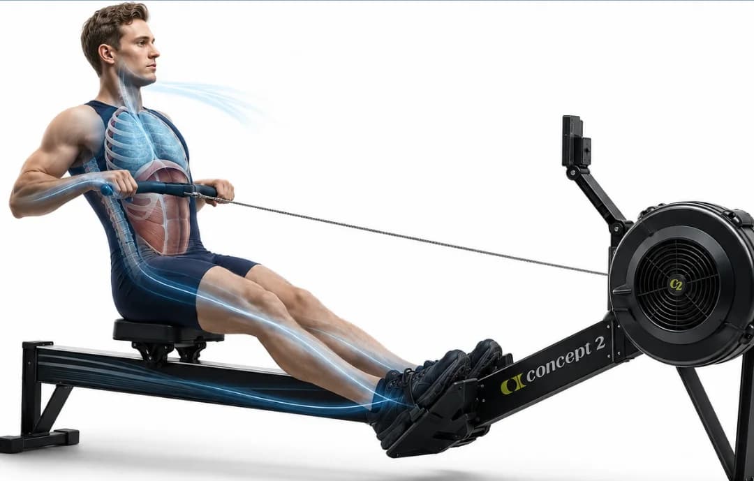 Title image for The Relationship Between Rowing Stroke Mechanics and Respiratory Muscle Function: Does the Athletes' Postural Control Affect Performance?