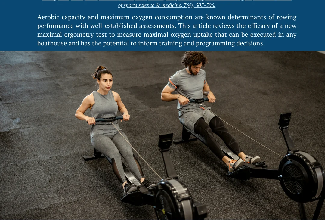 Title image for Rowing On An Inclined Ergometer Effects The Trunk’s Contribution During The Drive Phase